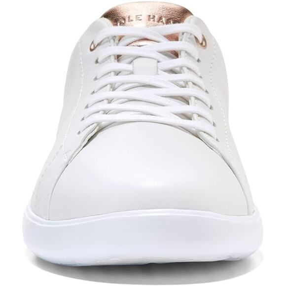 NWT Cole Haan Women's Grand Crosscourt Ii Sneaker, White/Rose Gold, 7.5 - Picture 3 of 7